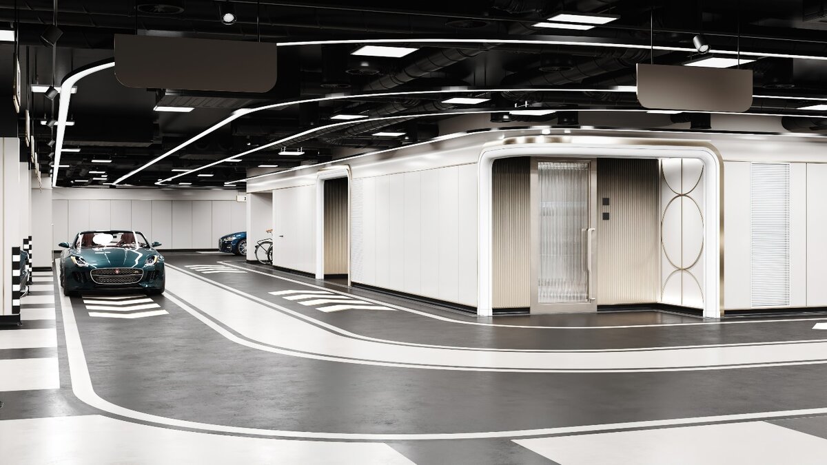 Паркинг в клубном доме «Обыденский № 1»