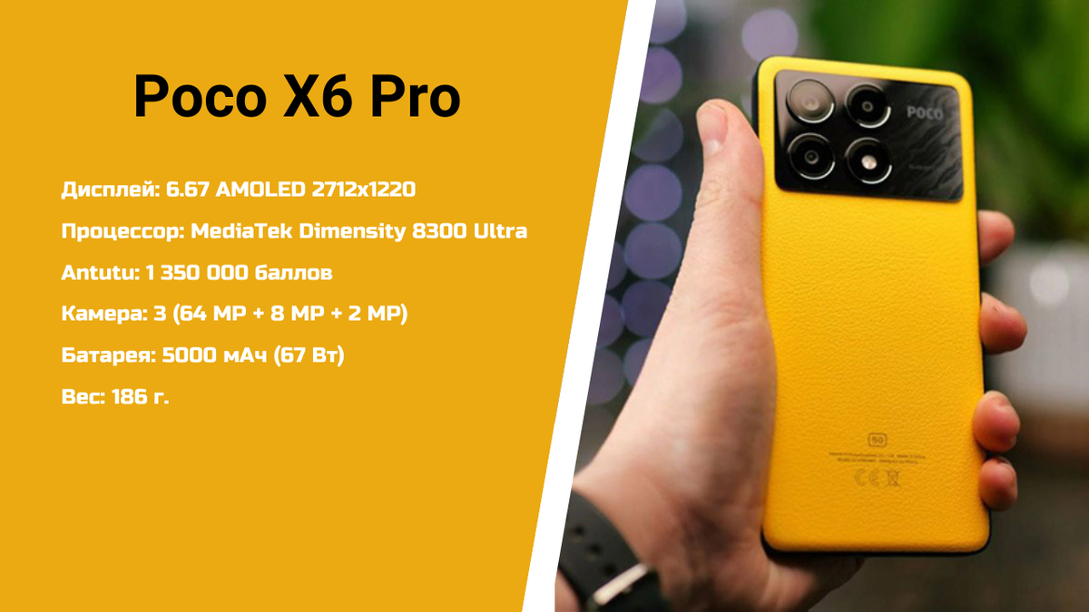 Poco X6 Pro