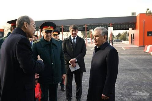 Шавкат Мирзиёев на презентации проектов по улучшению экологии Ташкента. Фото пресс-службы президента Узбекистана