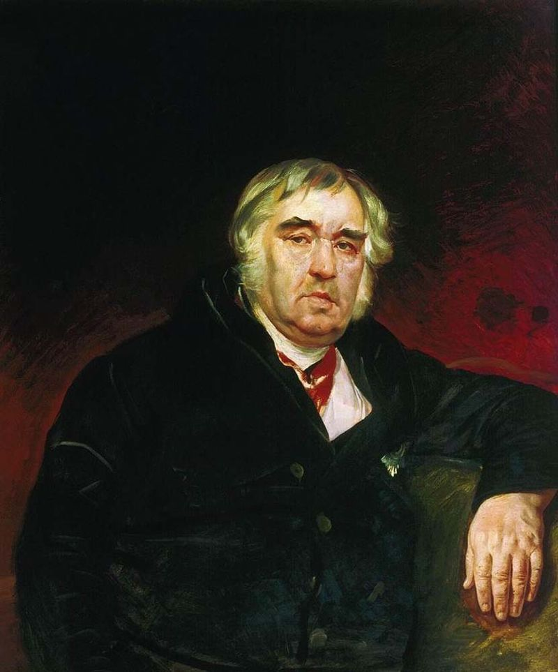 Портрет работы К. Брюллова, 1839