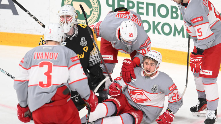    «Северсталь» — «Спартак».ХК «Спартак»