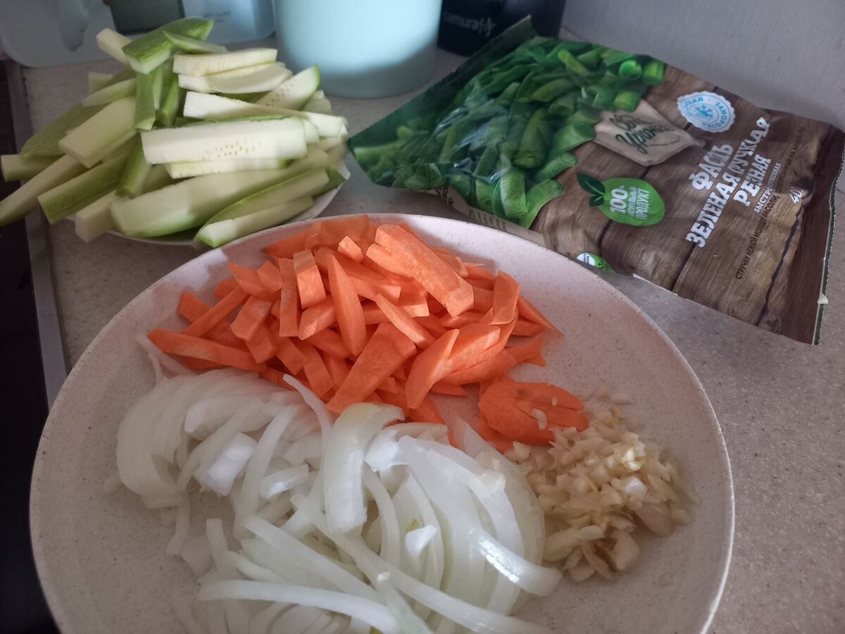 Овощи для приготовления блюда