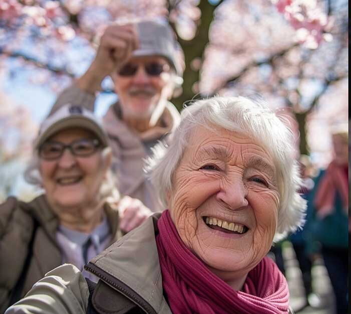 весна для пожилых
