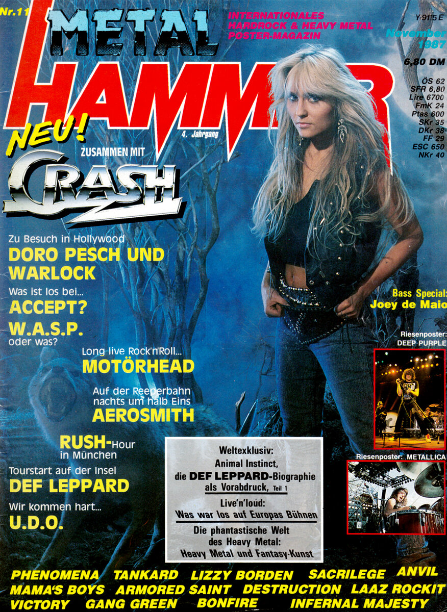 Обложка журнала Metal Hammer