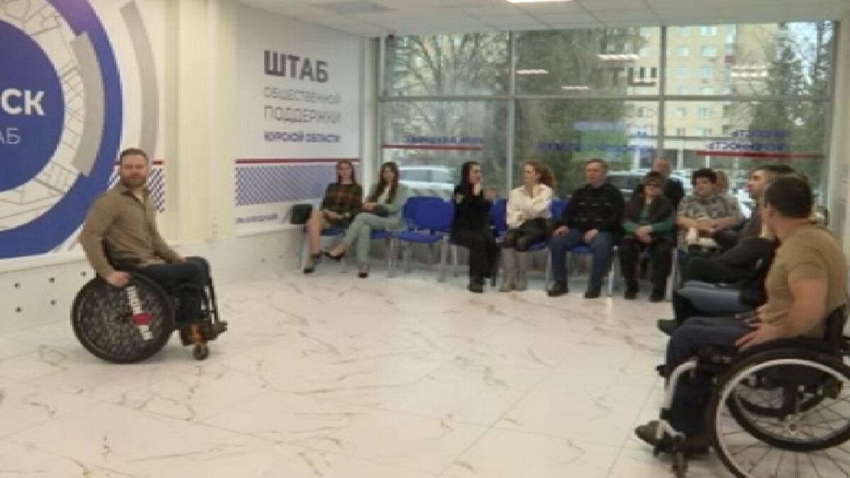    В Курск приезжал паралимпиец Ярослав Святославский