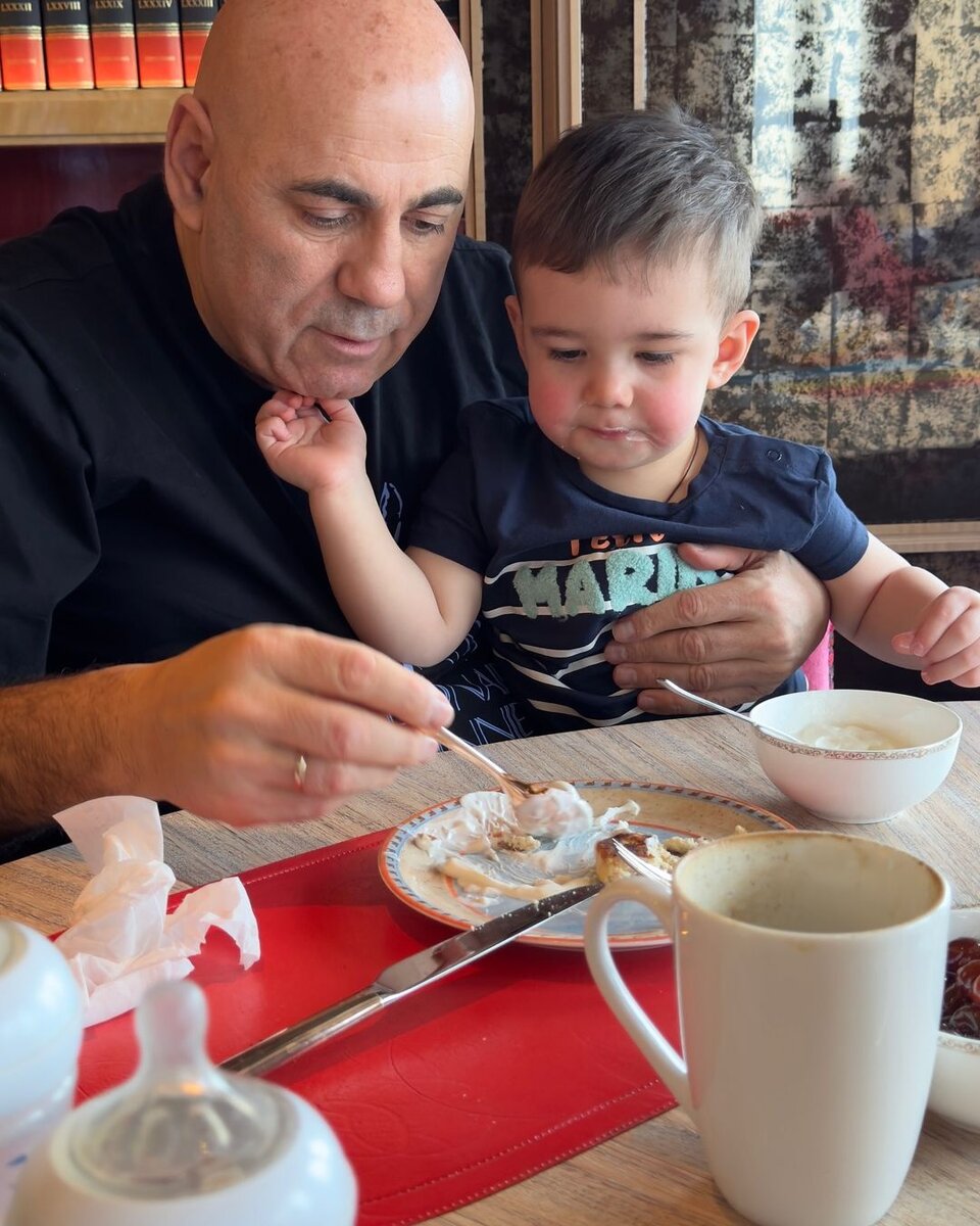 Иосиф Пригожин с внуком Даниэлем