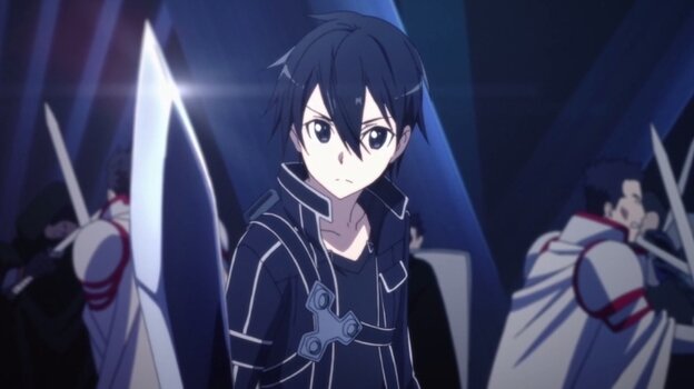    Кадр из аниме «Мастера меча онлайн»