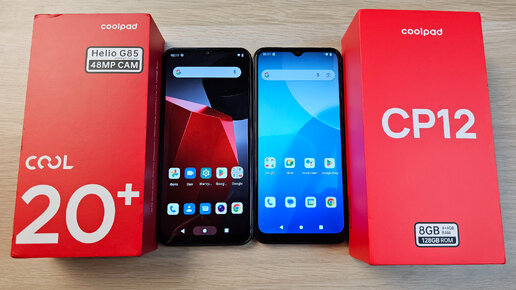 COOLPAD COOL 20+ И CP12 - ПРОСТЫЕ ТЕЛЕФОНЫ СО СТРАННЫМИ ХАРАКТЕРИСТИКАМИ!