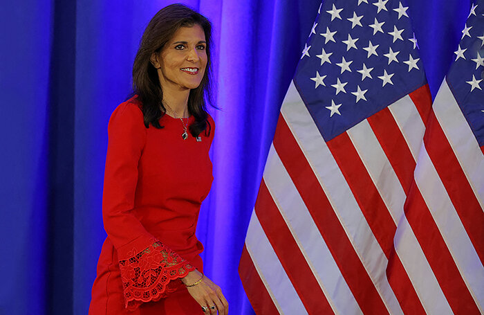    Экс-постпред США при ООН Никки Хейли.Brian Snyder/Reuters