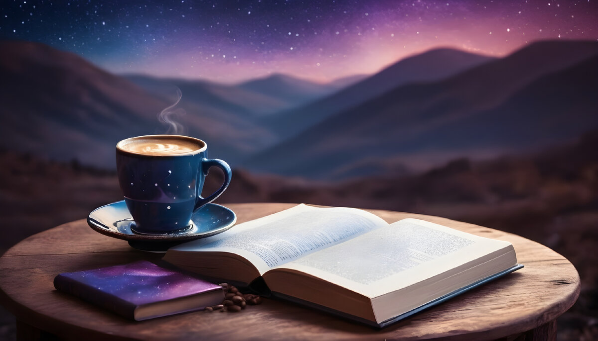 Вечерняя чашка кофе