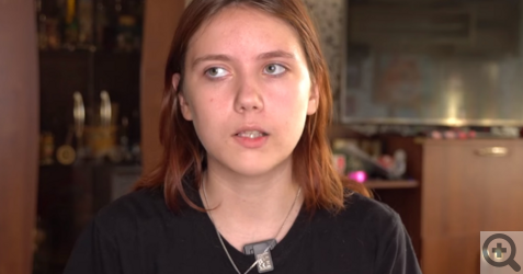 Надя в 15 лет
