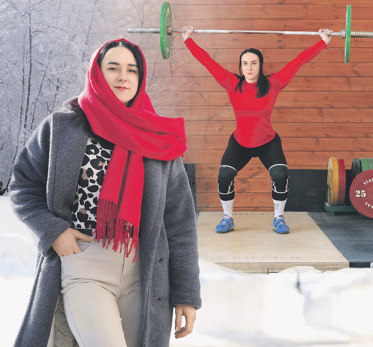 Личные рекорды Александры Кишкиной: 73 кг — в рывке, 93 кг — в толчке. 
