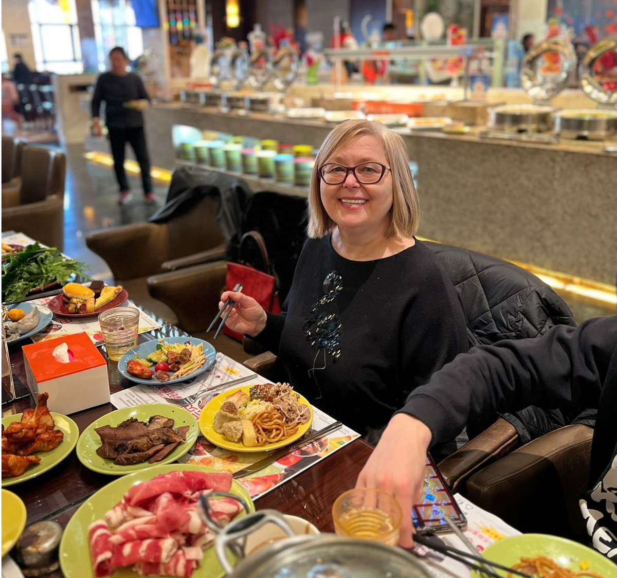 Китайская еда очень вкусная и необычная для нас