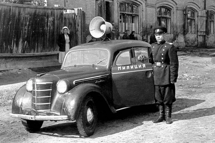 Советский милиционер