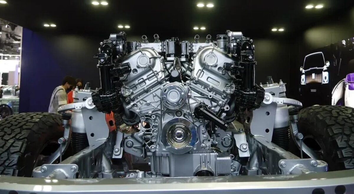 Что известно о шестицилиндровом V-образном моторе GV6Z30, устанавливаемого в TANK 500?