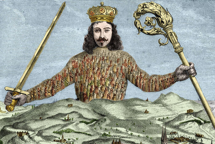 Иллюстрация трактата "Лефиафан"