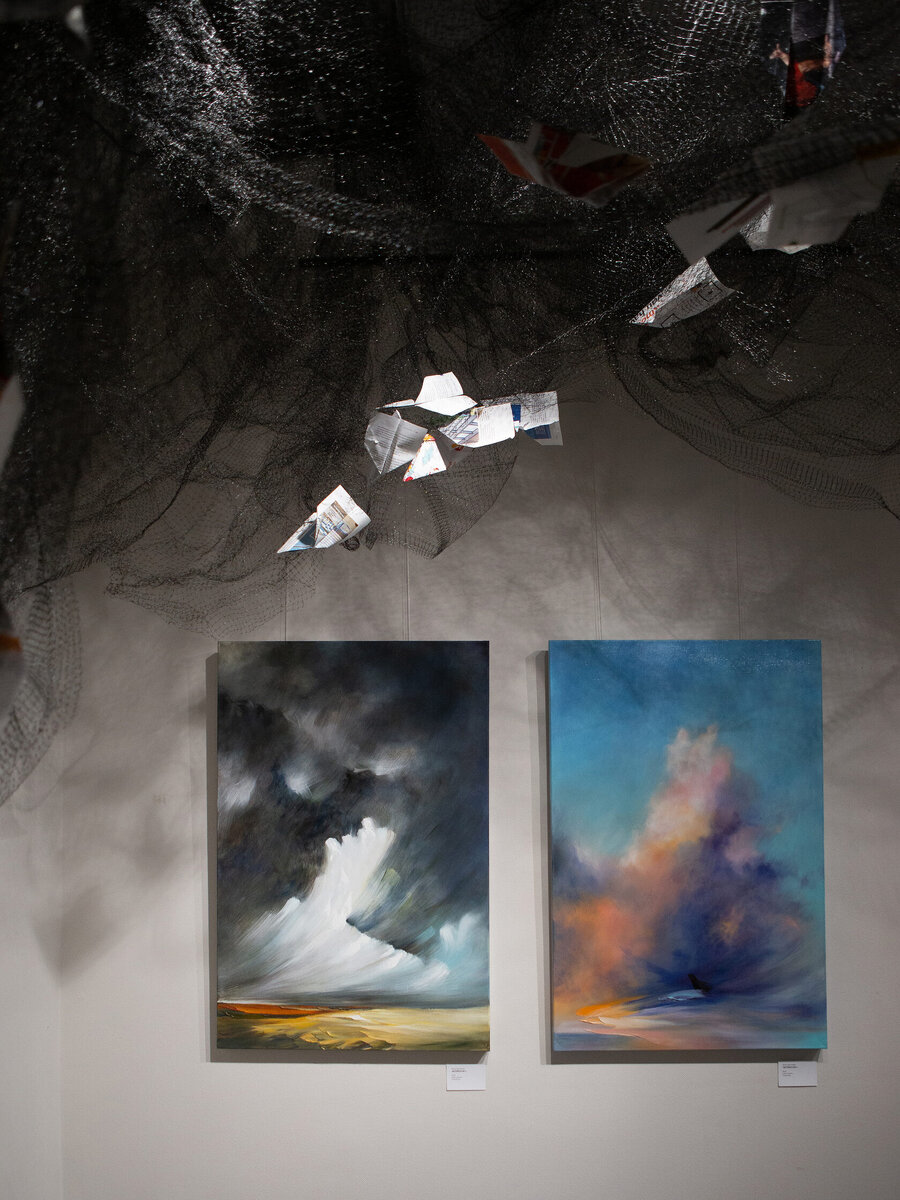 Выставка "Пути пересечения" / Художник Анна Гуречкина / Открытые мастерские, Лиговский 99, Санкт-Петербург
