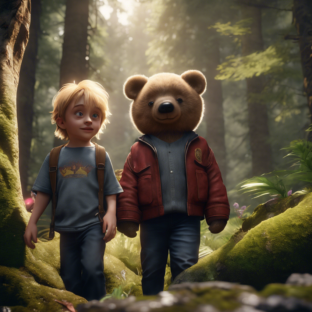 2. Мейсон и Брайан быстро сблизились, и медведь стал верным спутником Мейсона.Они часами вместе исследовали лес, причем Брайан вел Мейсона через густой подлесок и рассказывал ему о повадках в дикой природе.