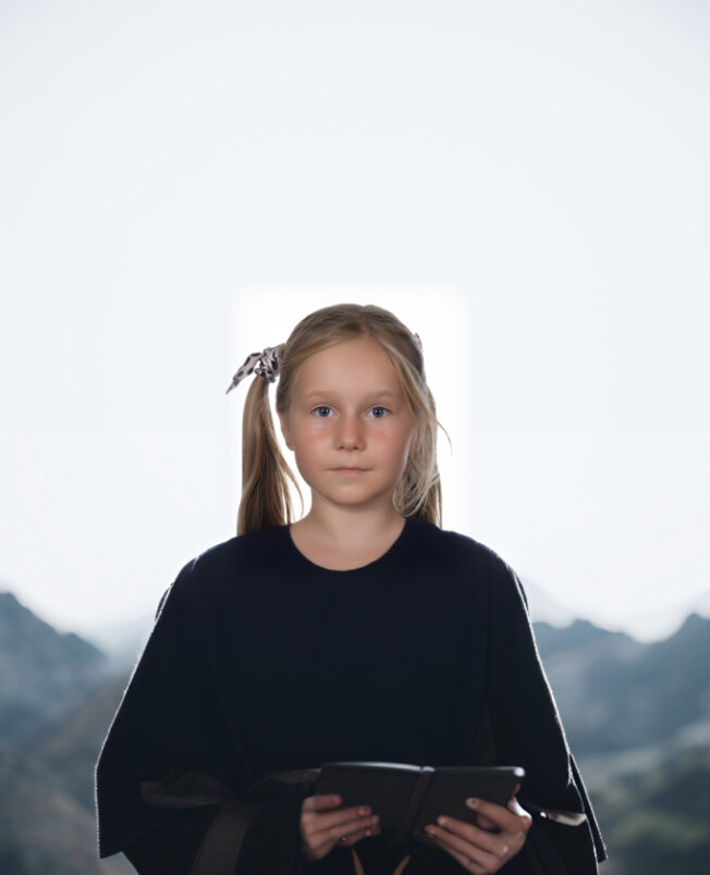 Дочка раскрыла моё сердце для любви. Фотография сделана с помощью ИИ.