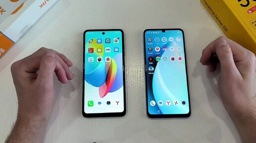 Realme Note 50 VS Tecno GO 2024 - Сравнение лучших бюджетников.