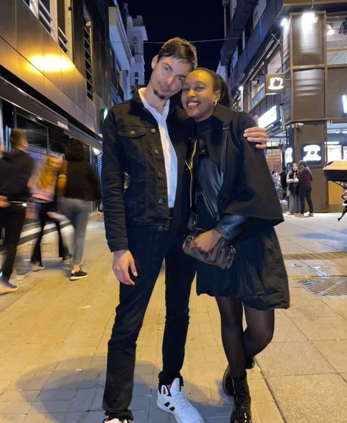 Мы с моей девушкой на Кадикёй