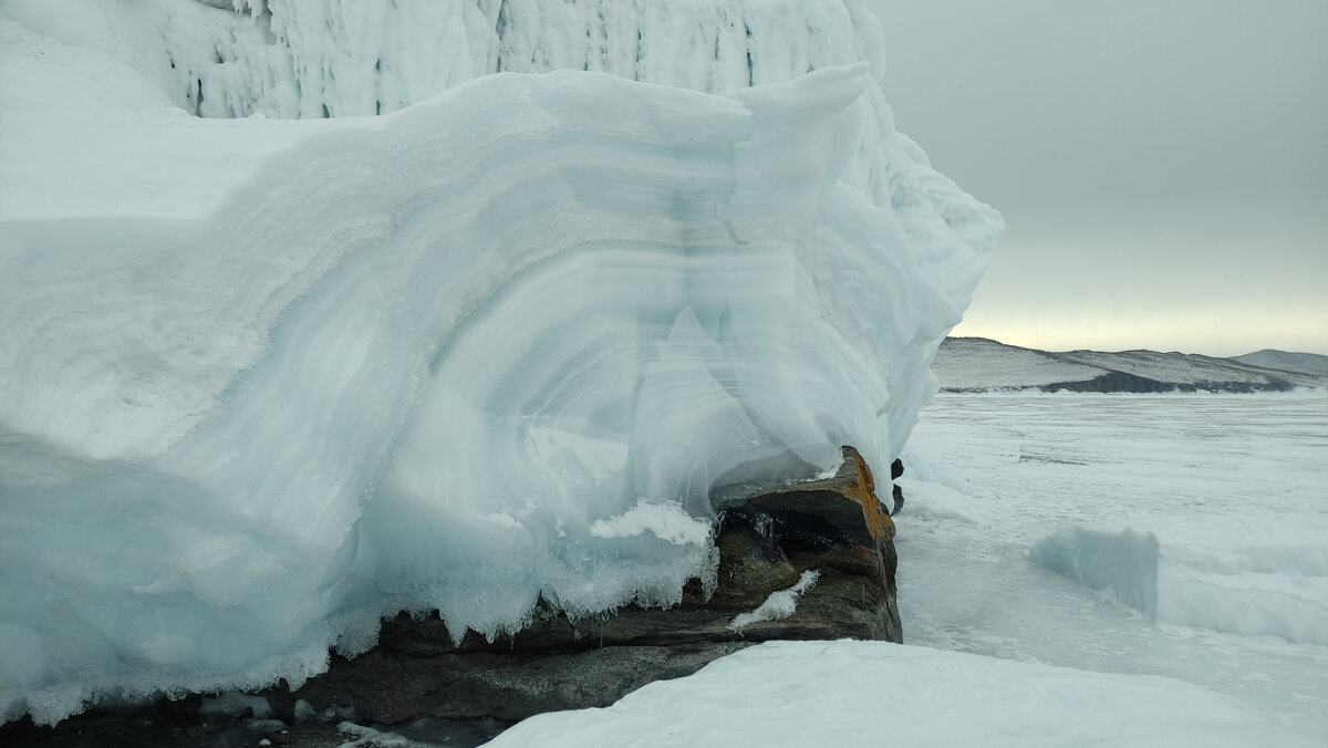 Такой вот снежный рулетик