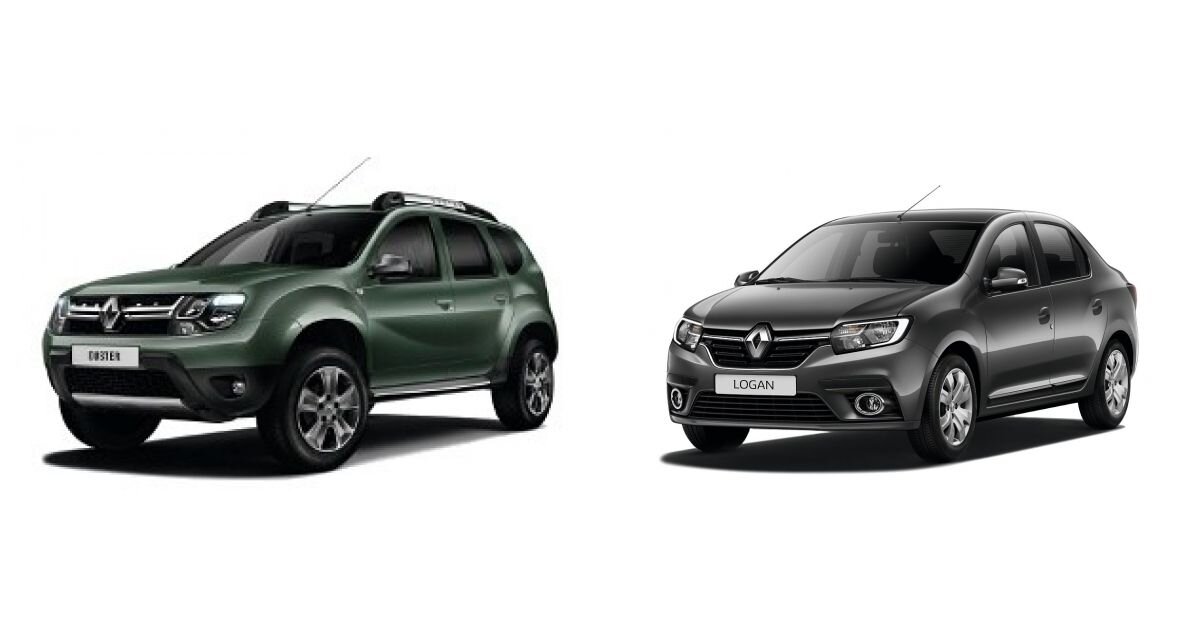 Renault Duster и Renault Logan