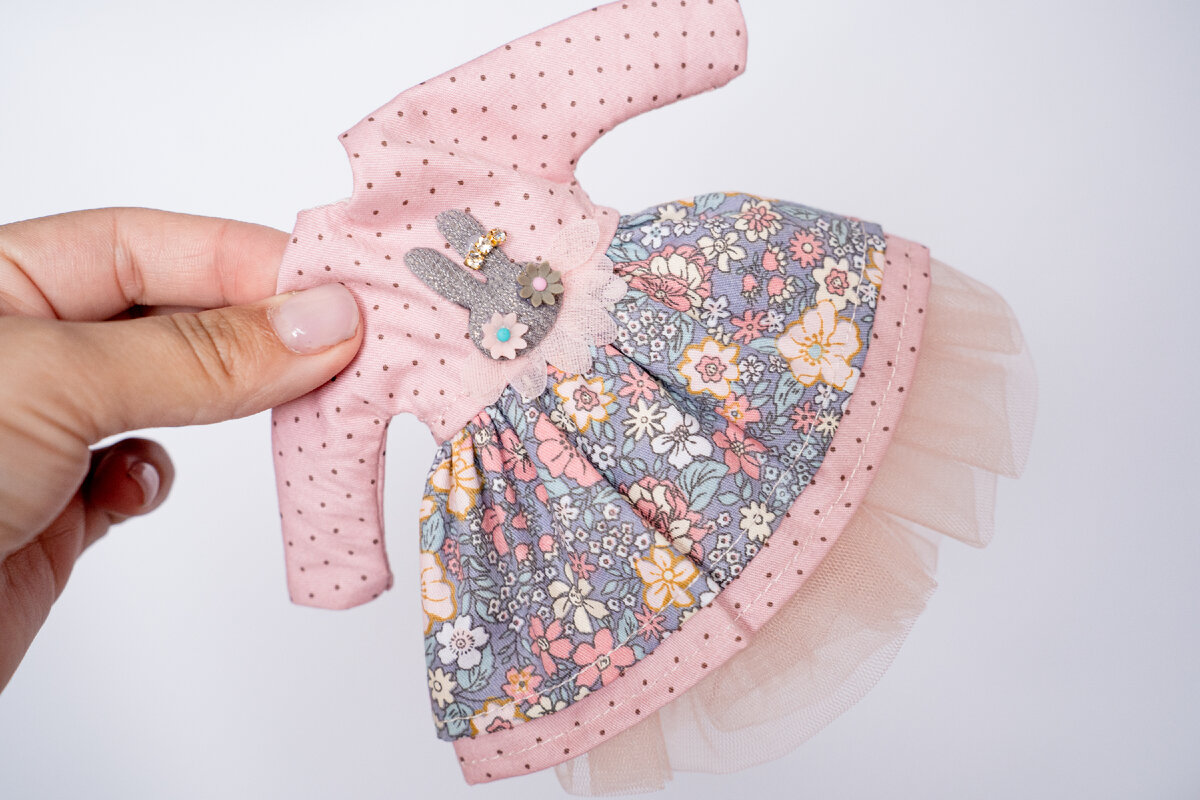 Новое платьице от "Гардероб куклы"