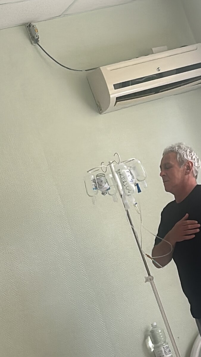 Фото сделано мной из палаты