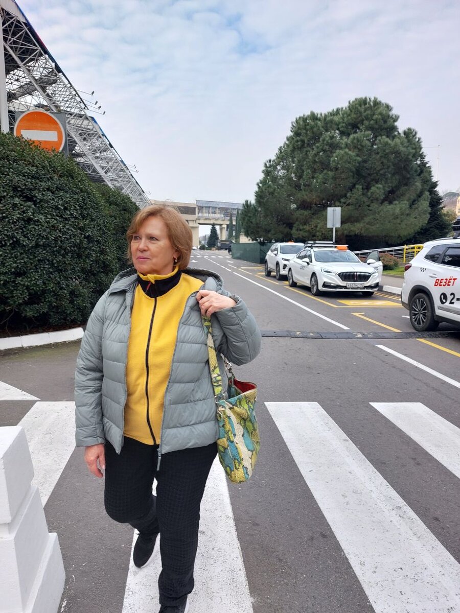 Автор в аэропорте Адлера