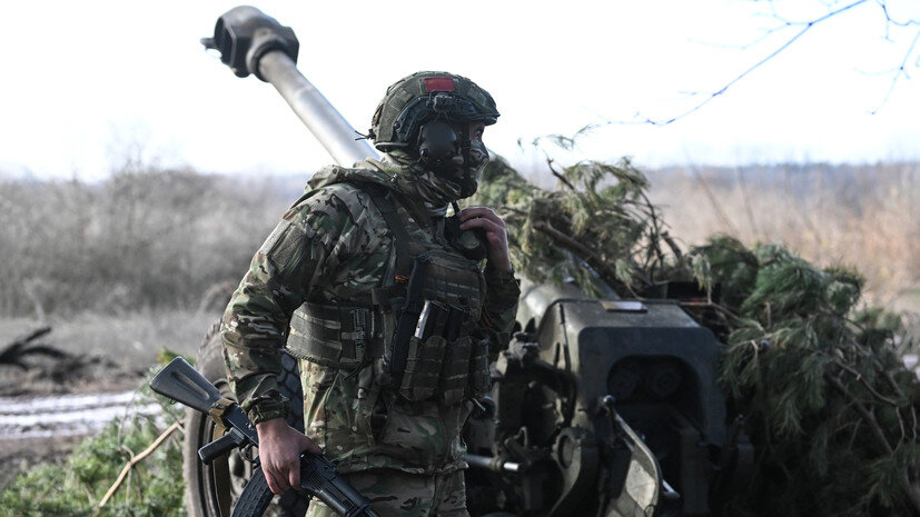     Артиллерист ВС РФ РИА Новости Станислав Красильников