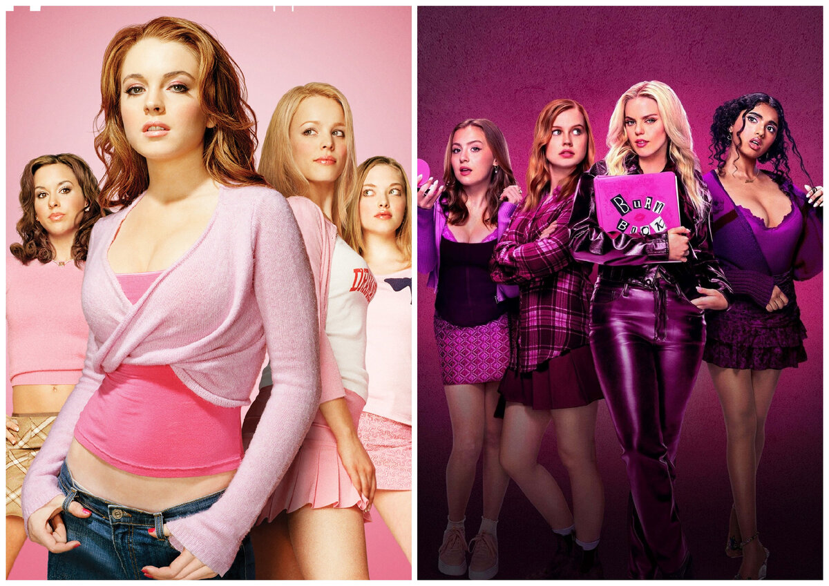 Постеры к фильму 2004г. и 2024г.