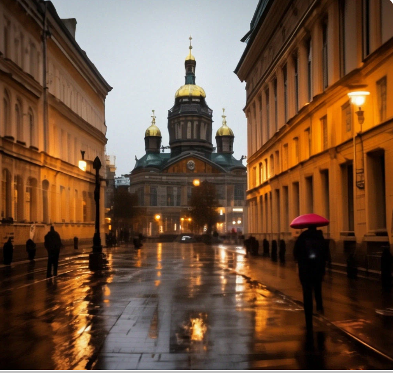 Санкт-Петербург. Нервный, странный город, где случается всякое...