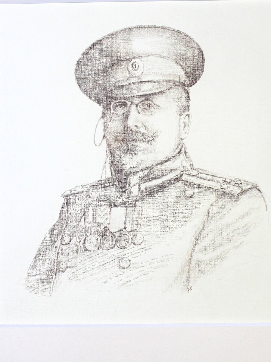 Анатолий Сидорук. Портрет Федора Федоровича Тютчева. Музей-заповедник Ф. И. Тютчева "Овстуг". 