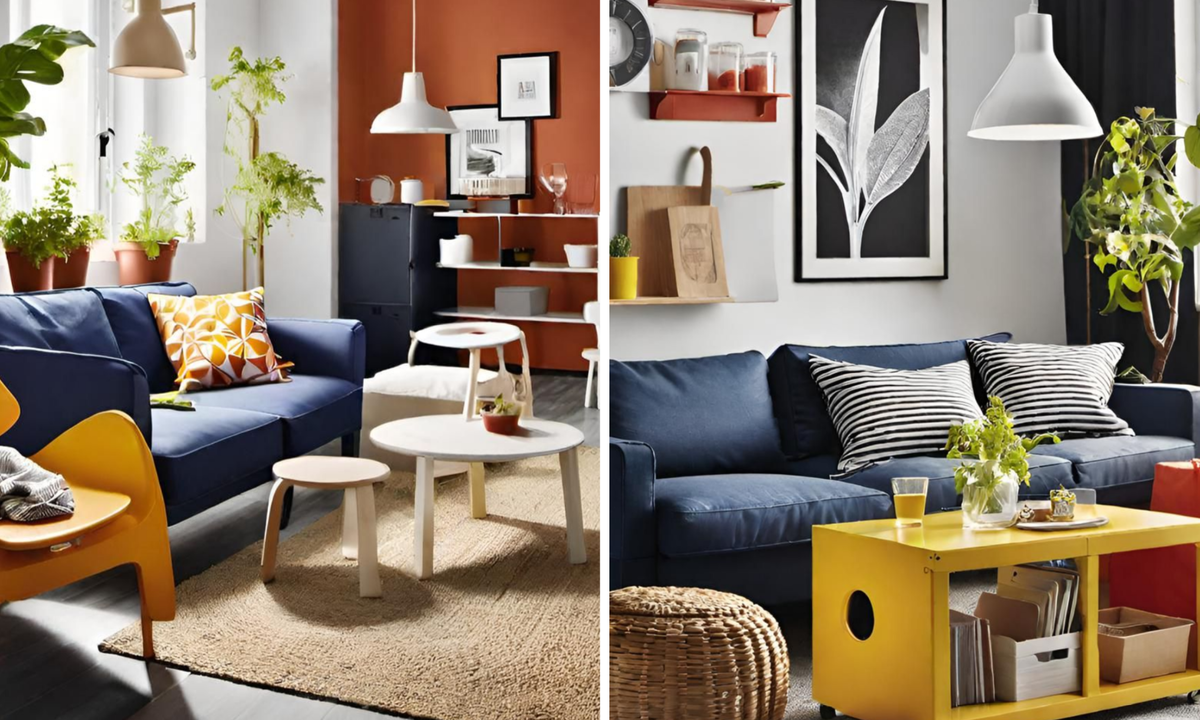 Сгенерированные интерьеры ИКЕА