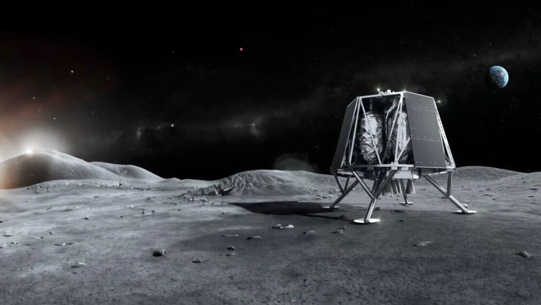 Рендер посадочного модуля APEX 1.0 от ispace US. Источник: ispace US  📷
