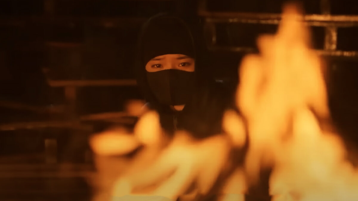 Кадр из сериала "Дом ниндзя"