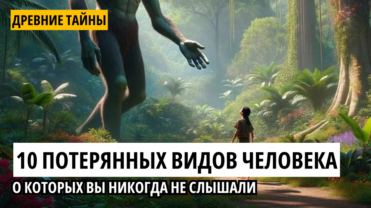 Первая встреча с крупным гоминидом.