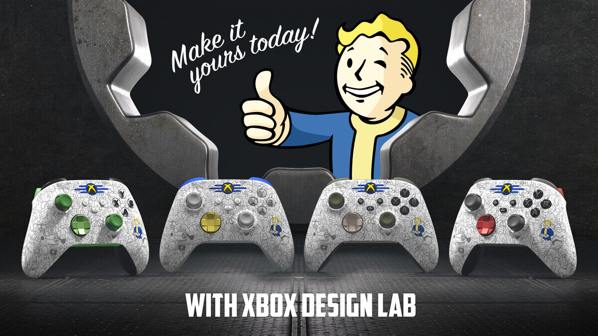 Xbox Design Lab представила контроллер на тему Fallout | OVERCLOCKERS.RU |  Дзен