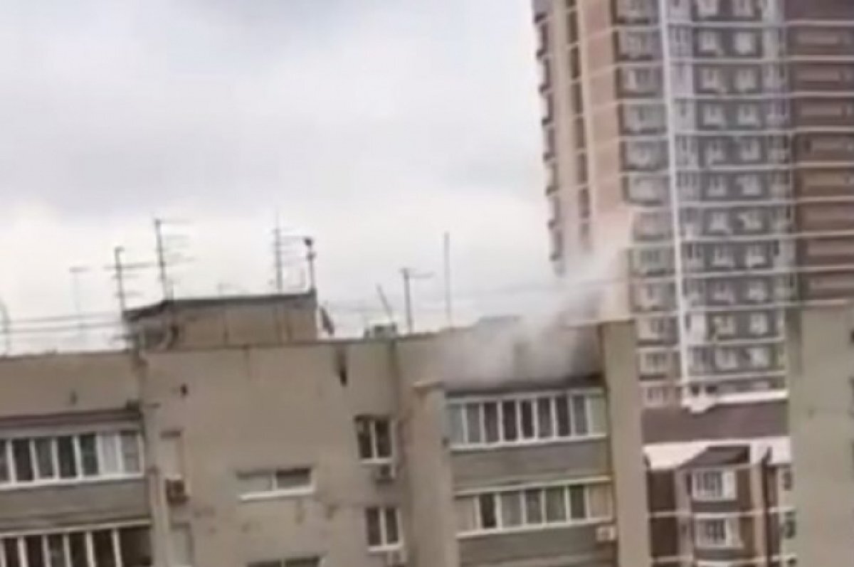    В Краснодаре произошел пожар в многоэтажке на улице им. 40-летия Победы