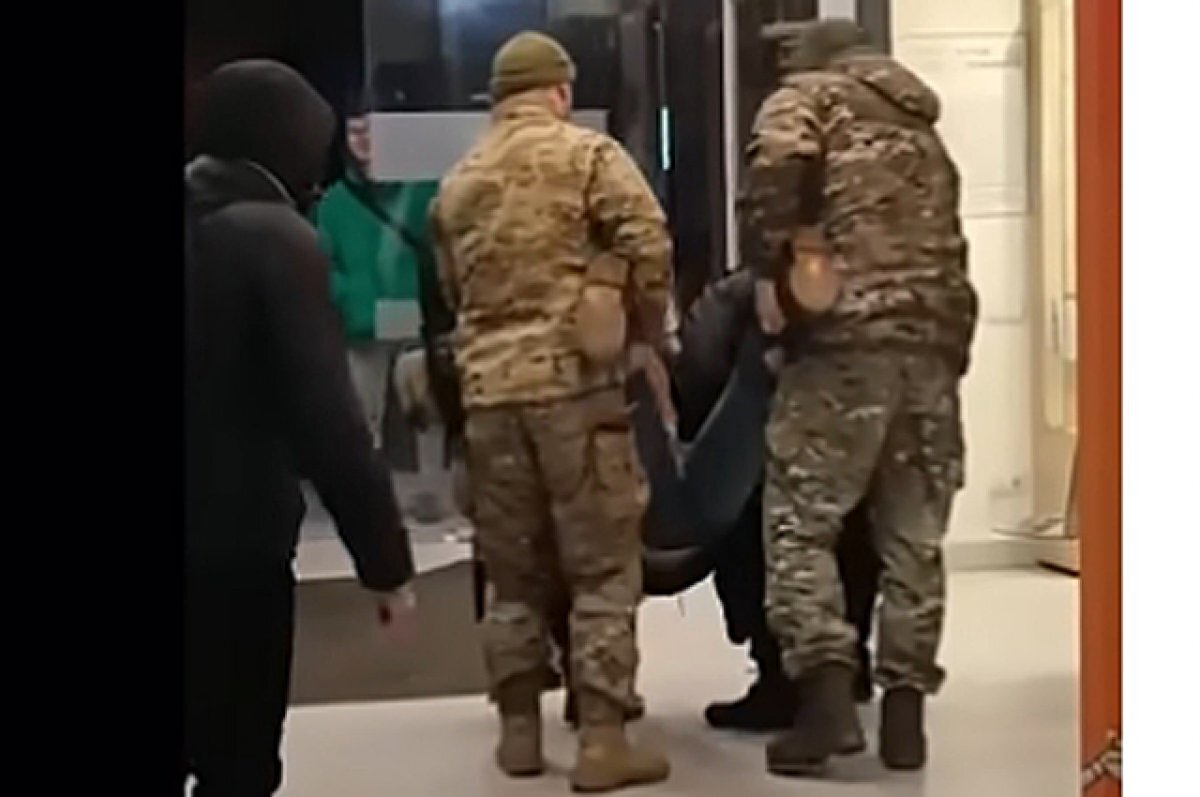    Жертва принудительной мобилизации на Украине.