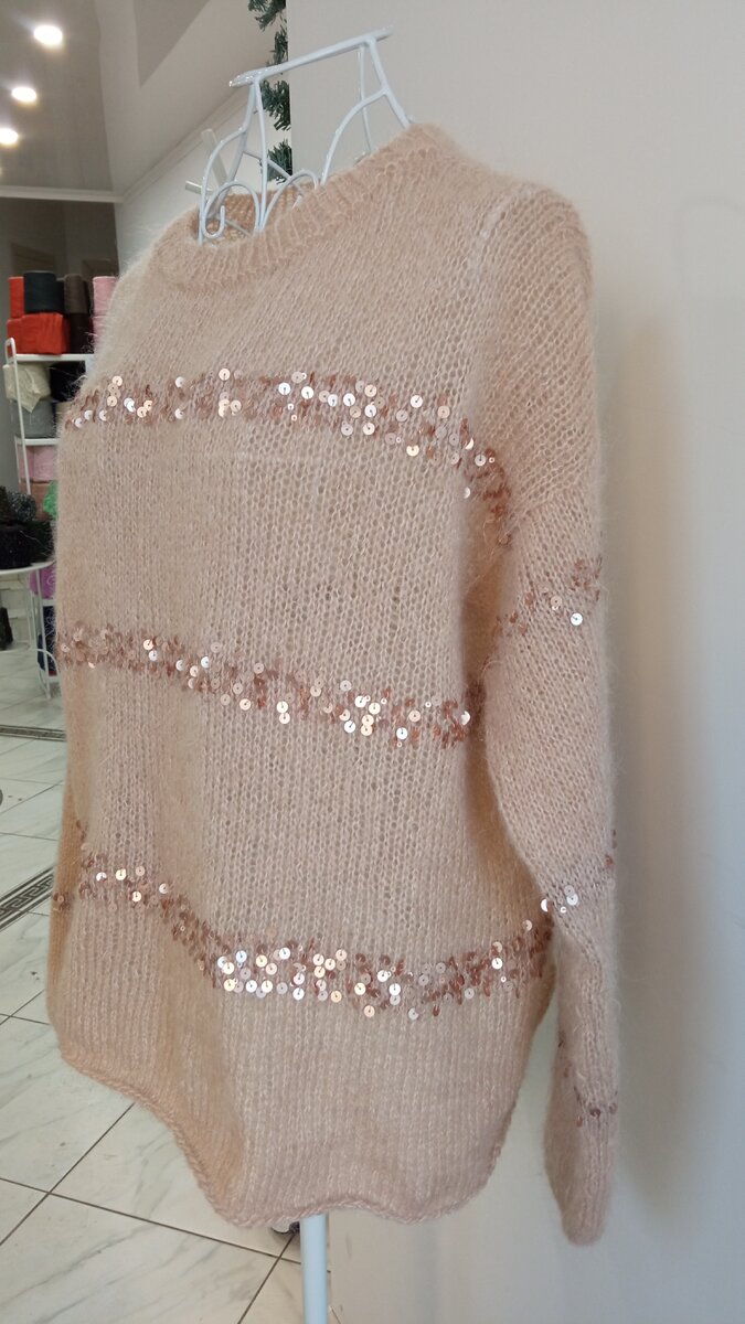 Джемпер из пряжи Soft9 