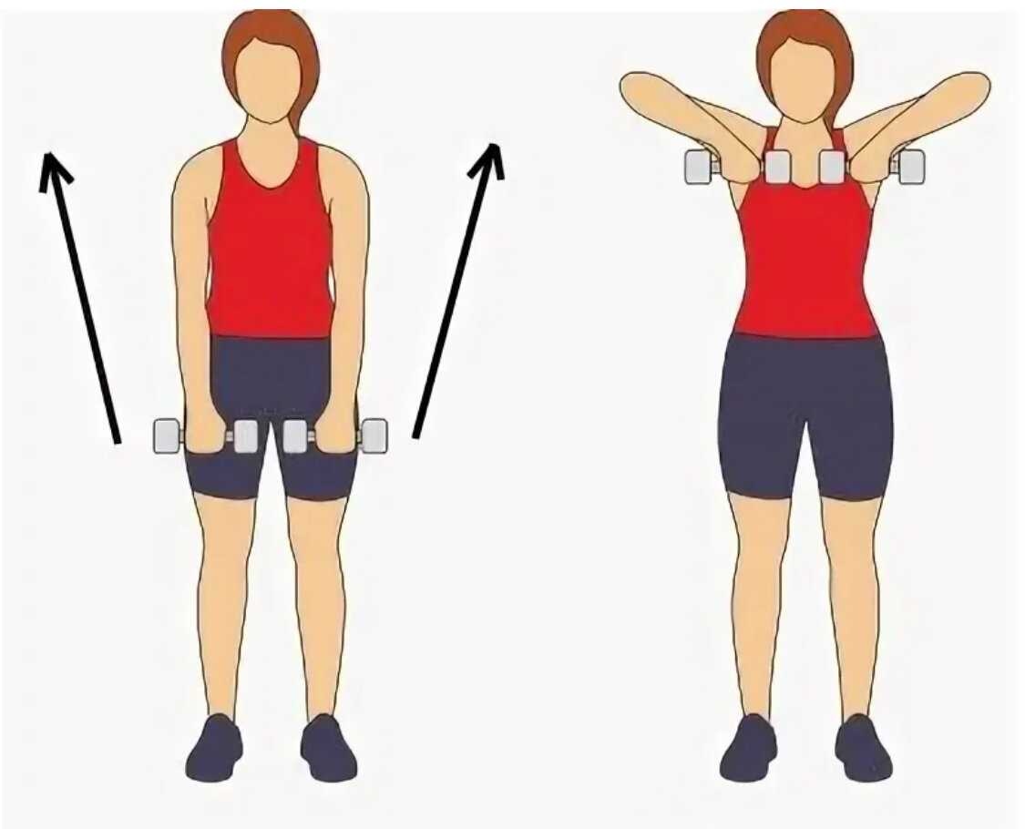 Складки на спине и руки подтянутся: 3 несложных упражнения, чтобы руки и  спина выглядели хорошо | Healthy | Дзен