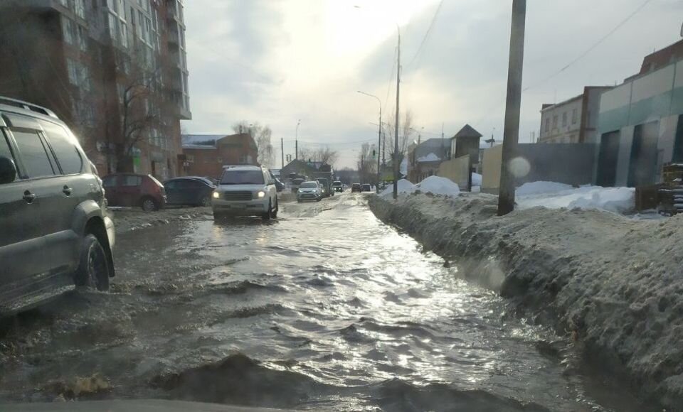    Прорыв на пересечении Ядринцева и Шевченко. Источник: Толк