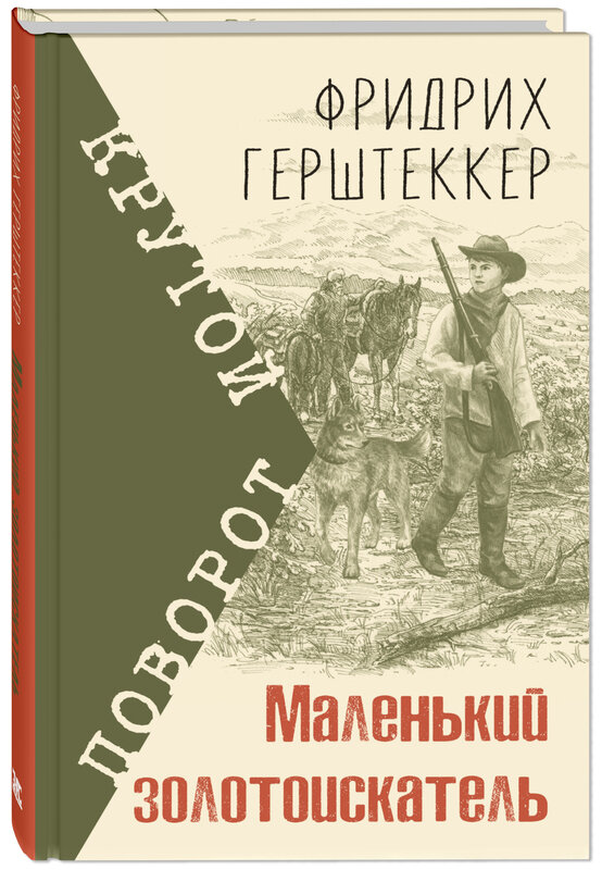 Ф. Геркштеккер "Маленький золотоискатель". Илл. Е. Фролова