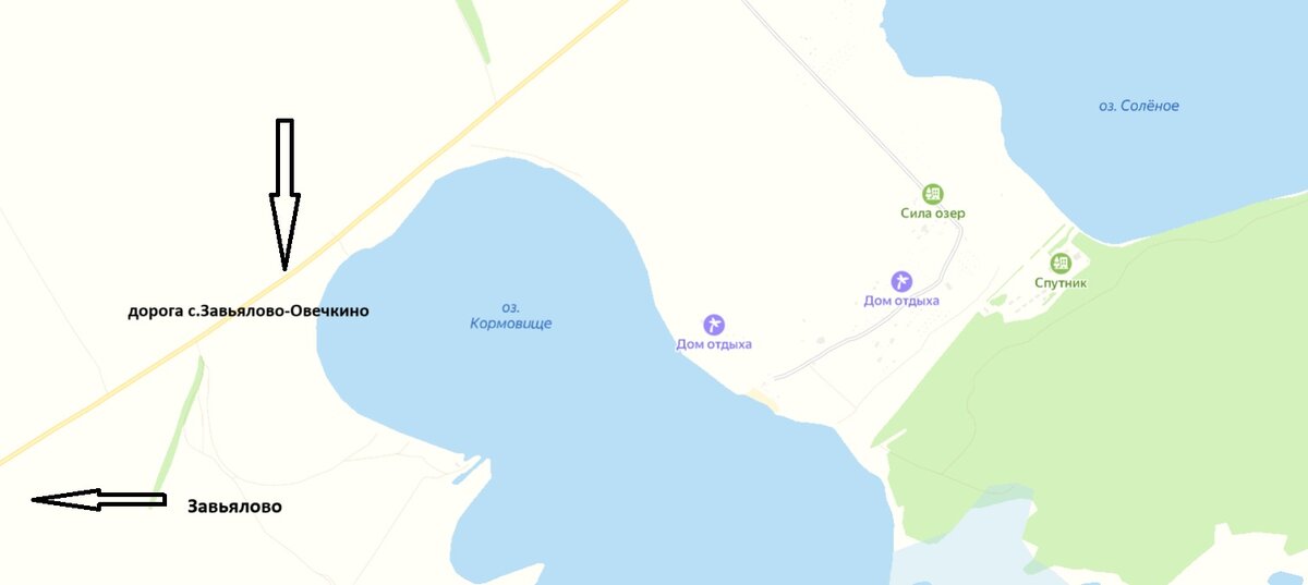 Озеро Кривое. Алтайский край