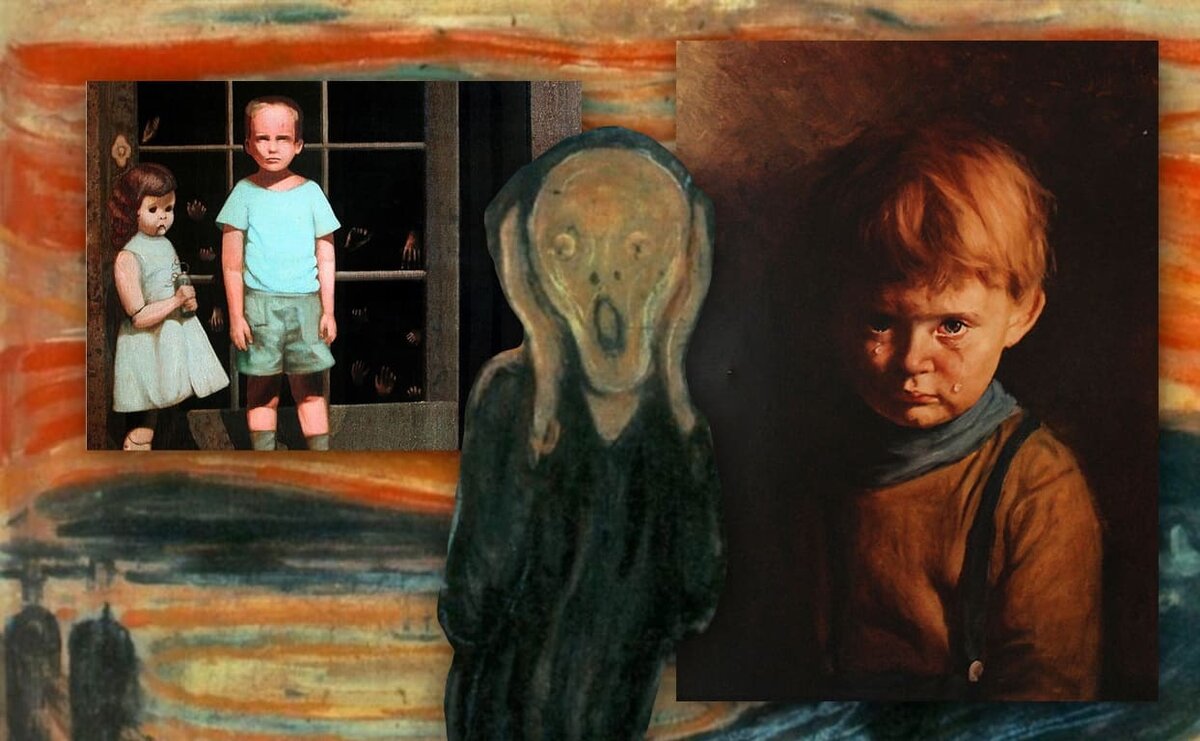     «Такое мог нарисовать только сумасшедший»: истории проклятых картин