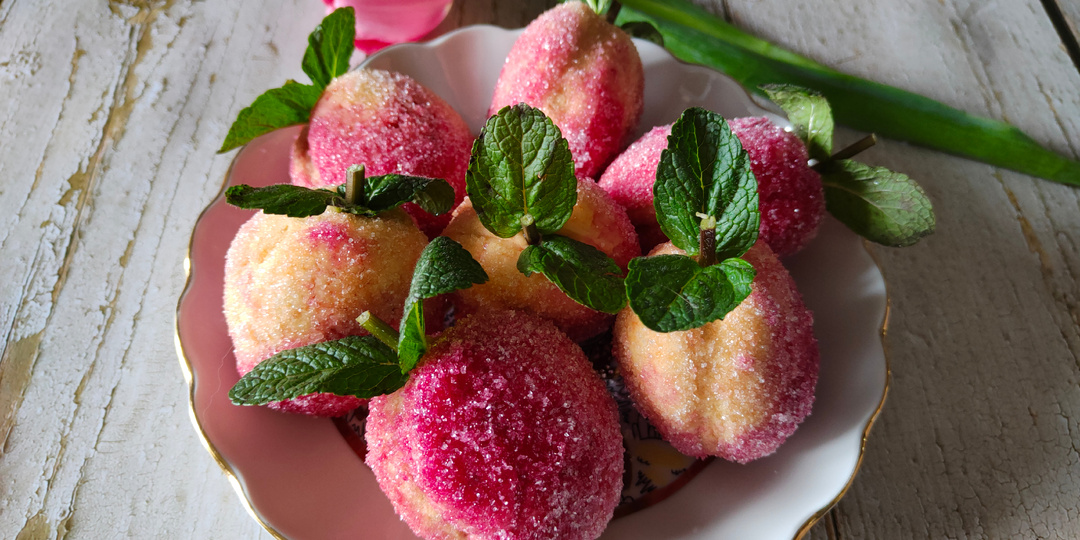 Пирожные "Персики" 🍑