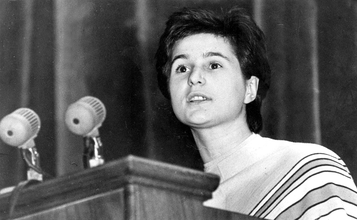 Выступление в Центральном Доме Литератора. Москва, 1961 год 
Фото: Государственный архив КБР 
