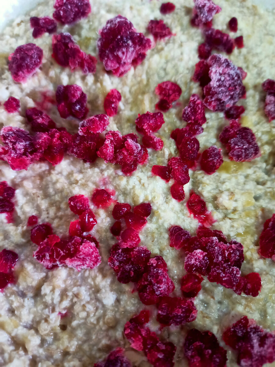 Малина раскрошилась, но так даже лучше 